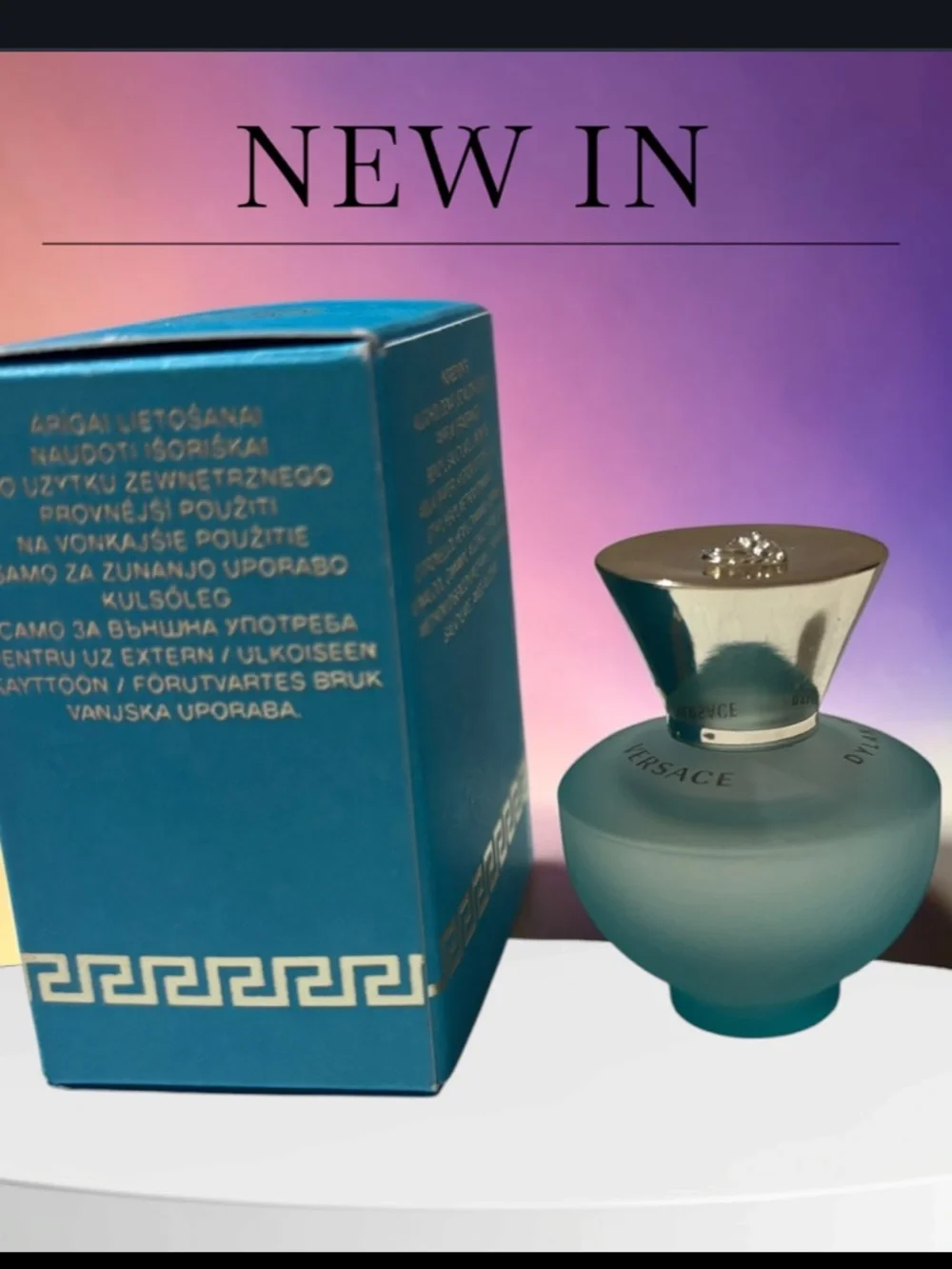 Versace Dylan Turquoise Pour Femme EDT Dabber 5 ml / 0.17 oz